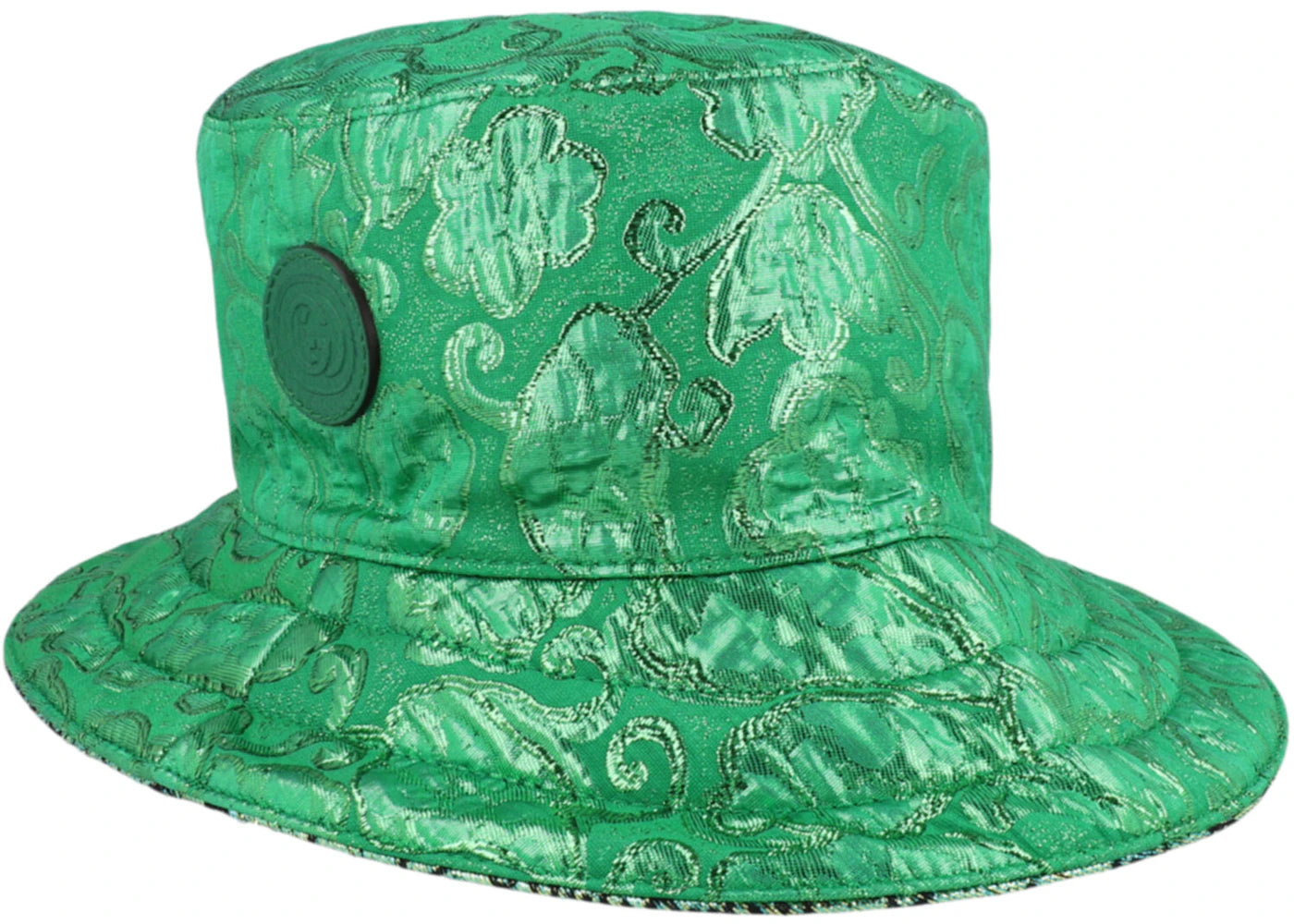 Gucci Metallic GG Bucket Hat Green