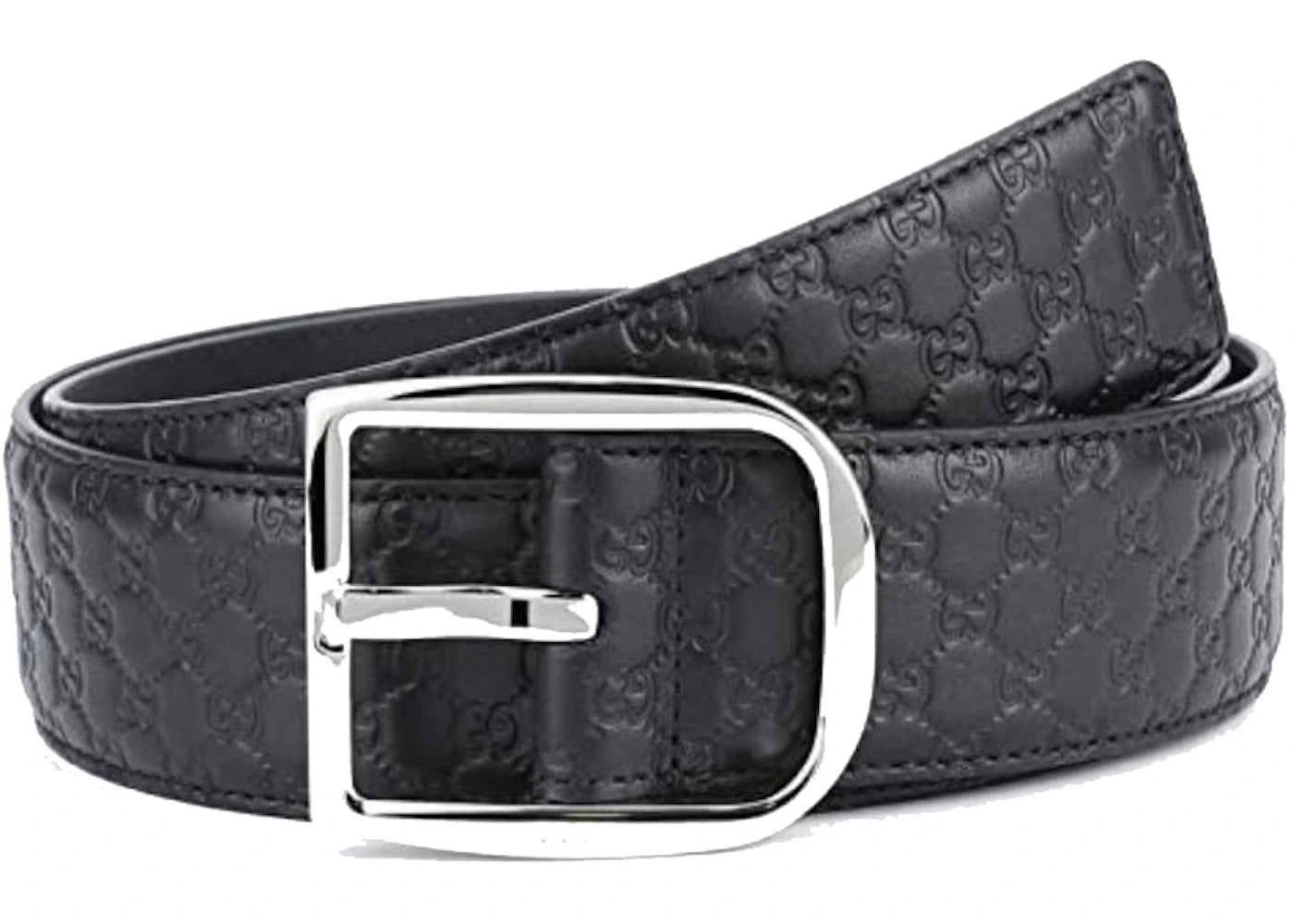 Gucci Microguccissima Belt Black