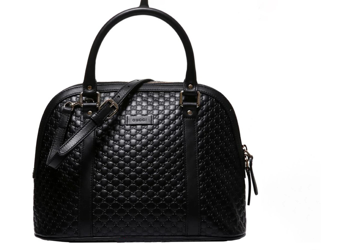 Gucci Microguccissima Dome Bag Black