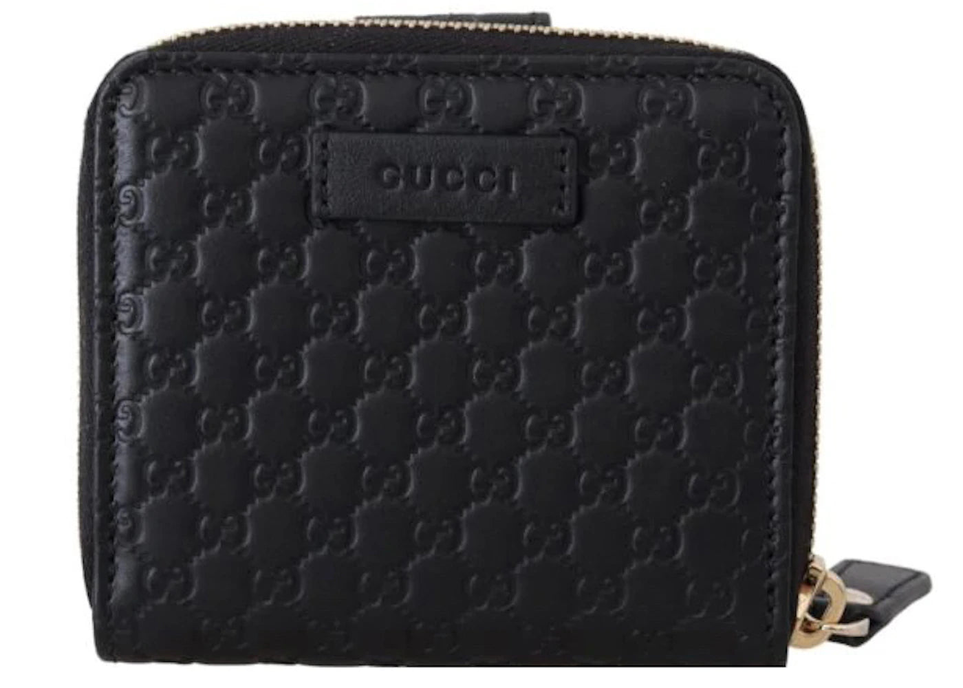 Gucci Microguccissima Zip Around Wallet Small Black