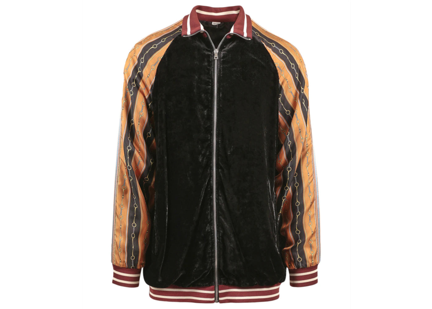 Gucci Mixed Media Track Jacket Black