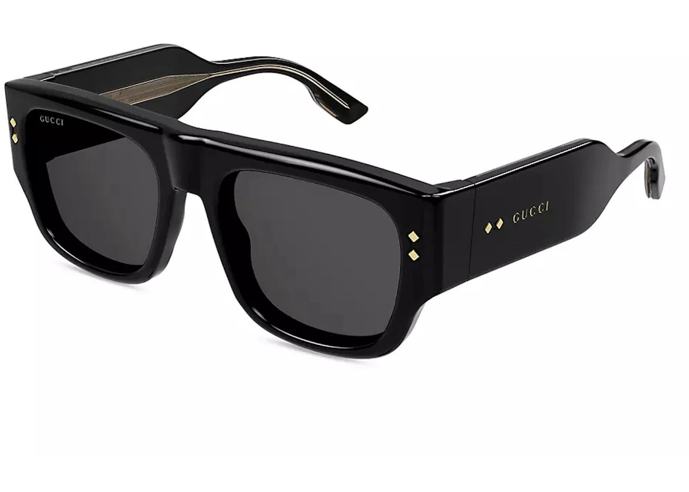 Gucci Nouvelle Vague Square Sunglasses Black (0400017942423)