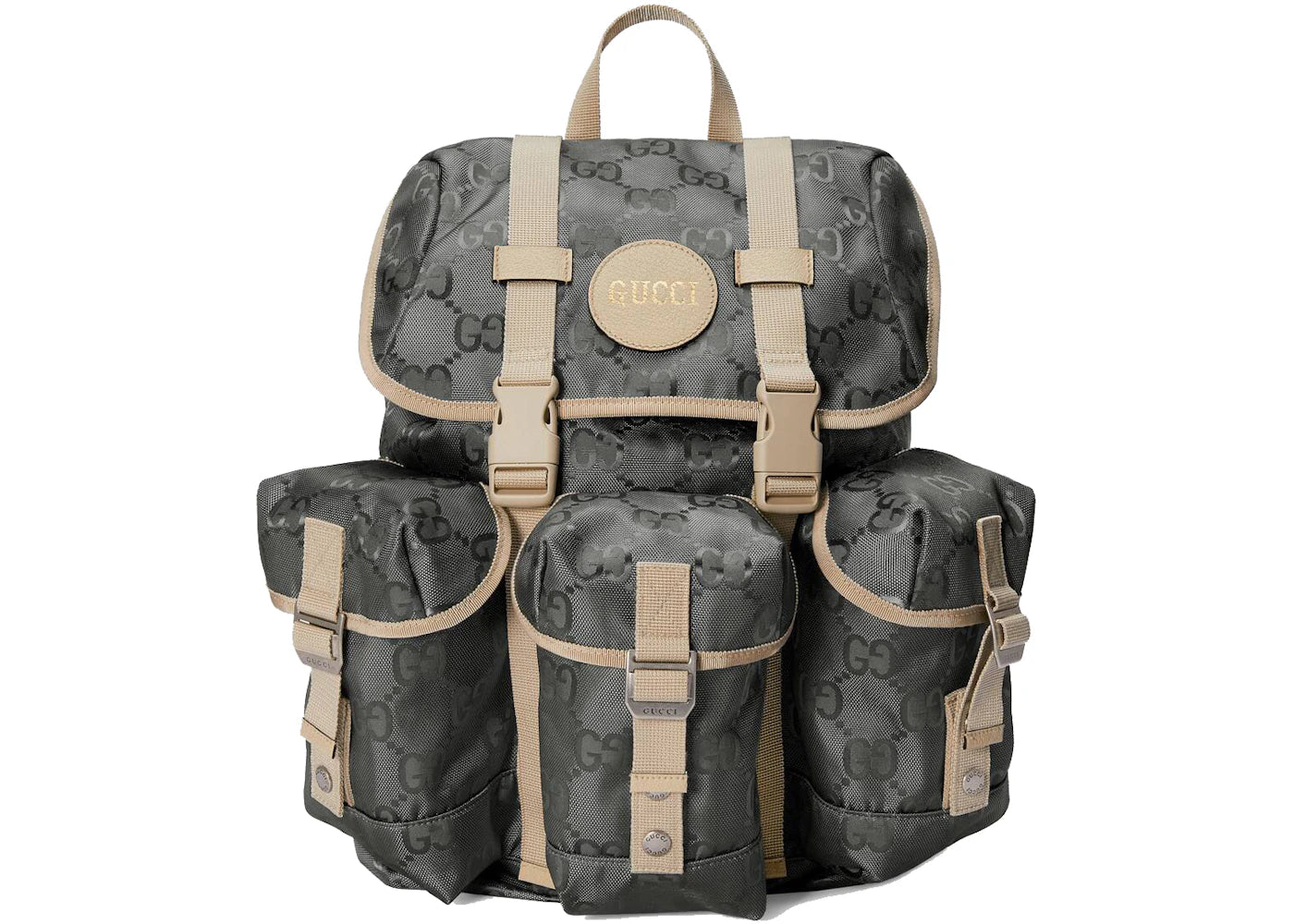 Gucci Off The Grid Backpack Dark Grey