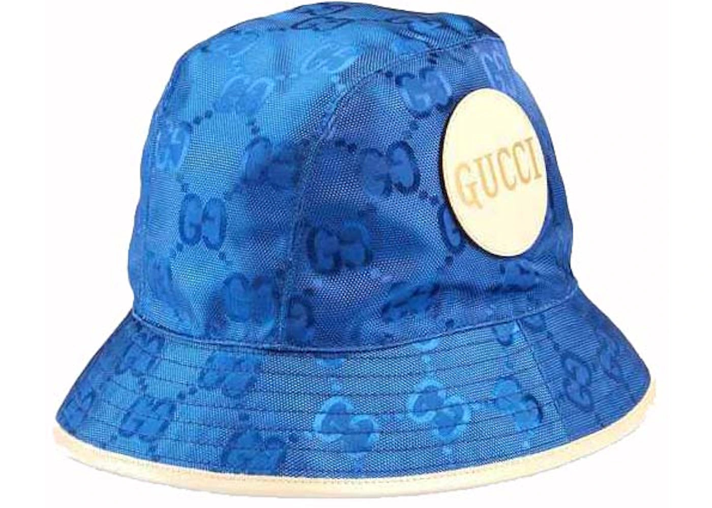 Gucci Off The Grid Bucket Hat Blue/Beige