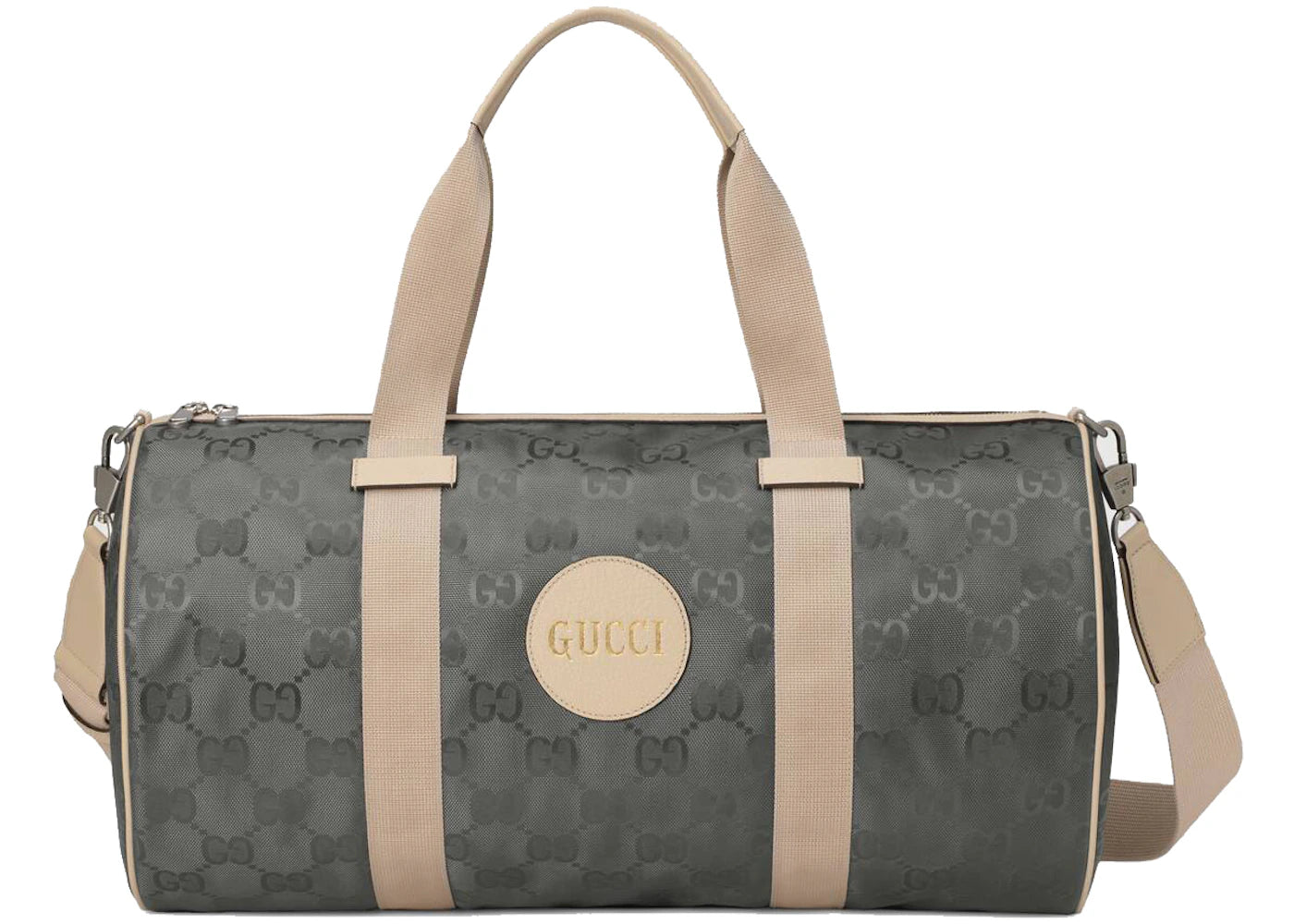 Gucci Off The Grid Duffle Bag Medium Dark Grey