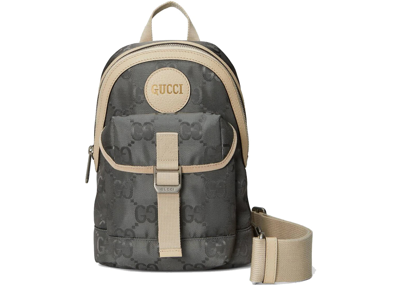 Gucci Off The Grid Sling Backpack Dark Grey