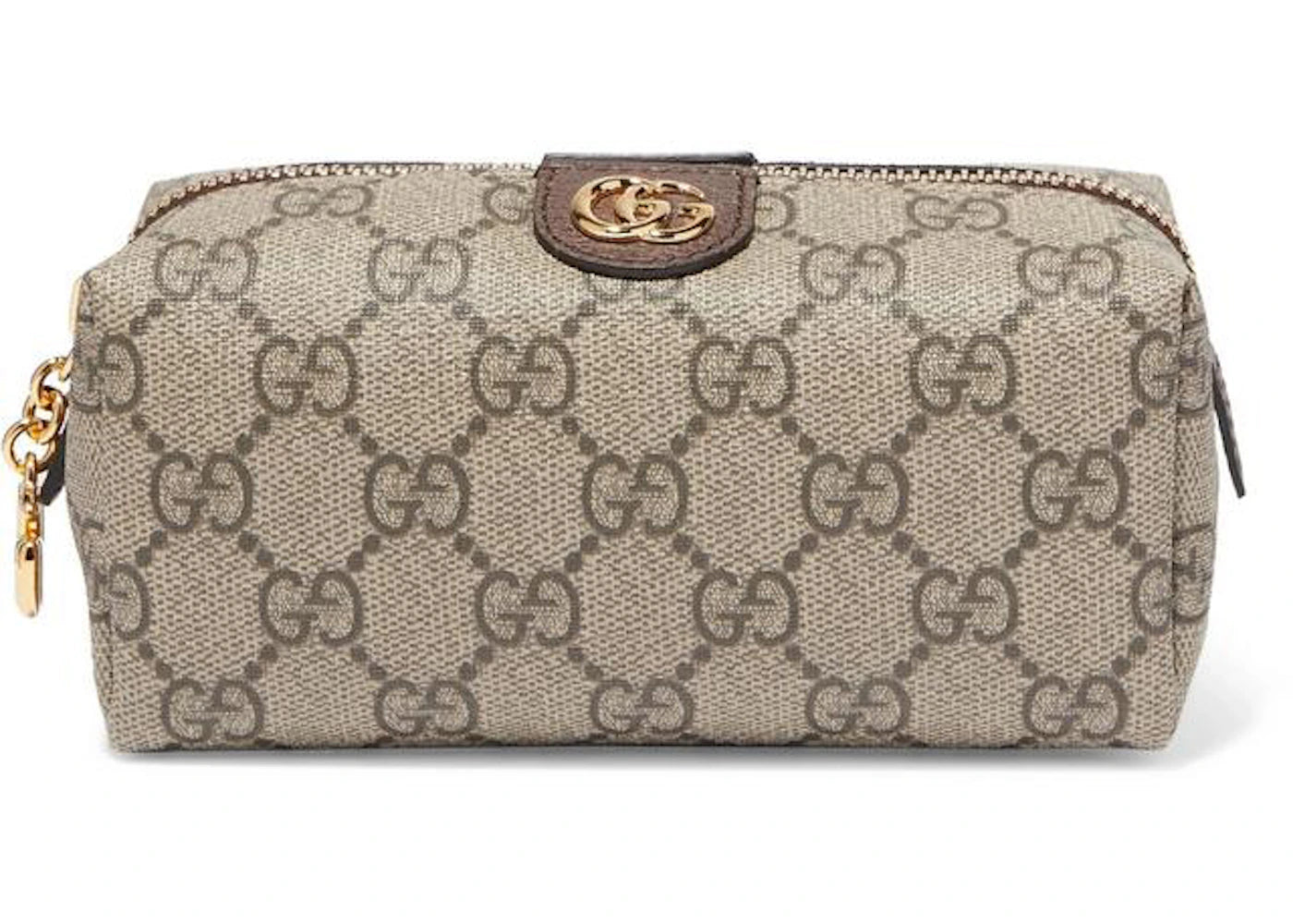 Gucci Ophidia Cosmetic Case GG Supreme Small Beige/Ebony