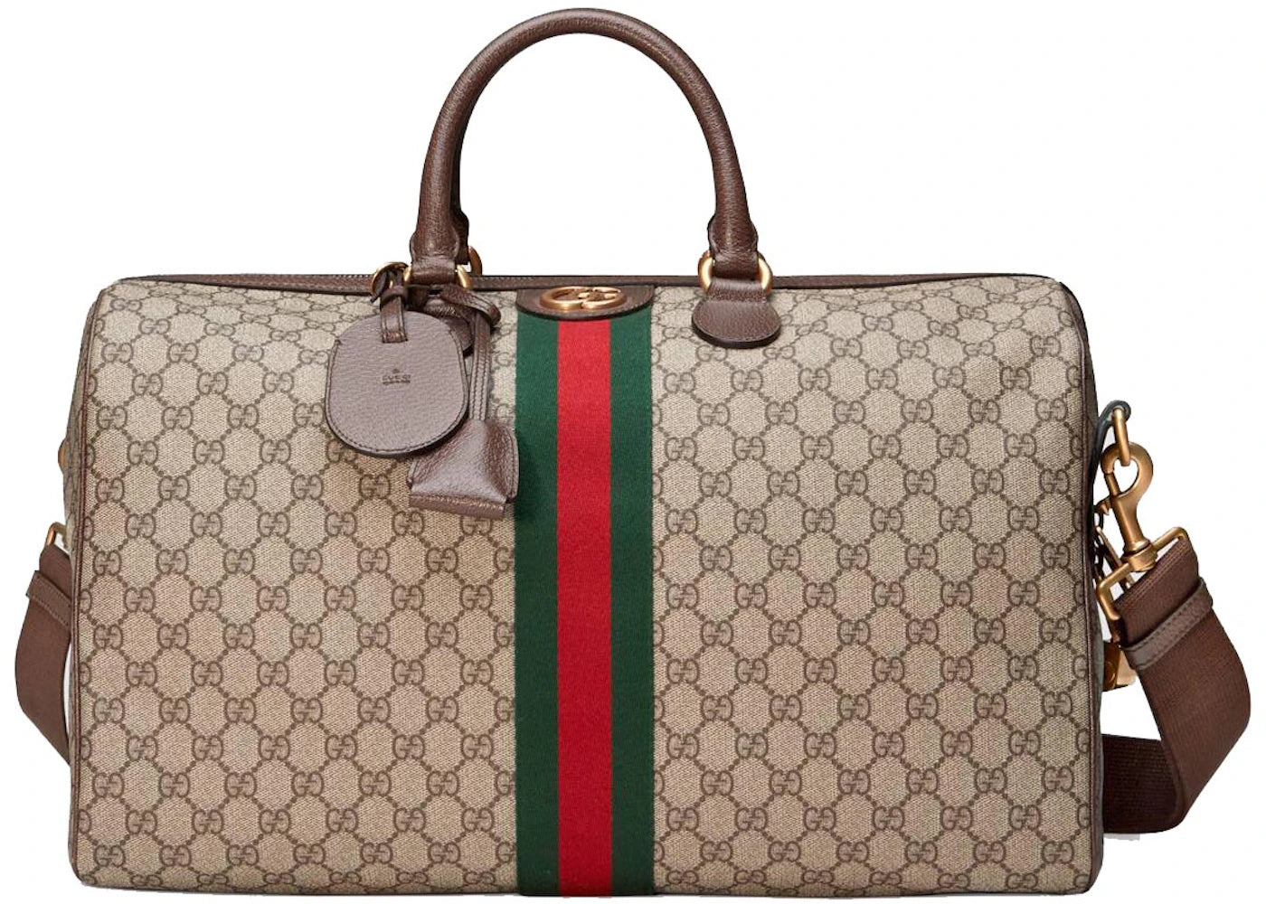 Gucci Ophidia GG Carry-on Duffle Medium Beige/Ebony