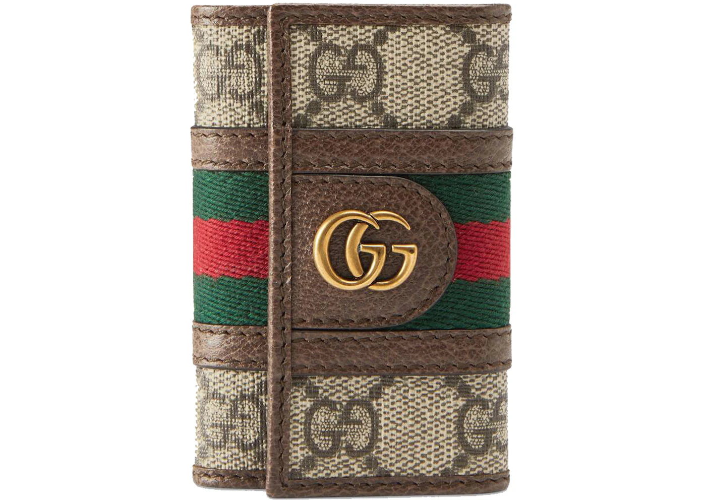 Gucci Ophidia GG Key Case Beige/Ebony