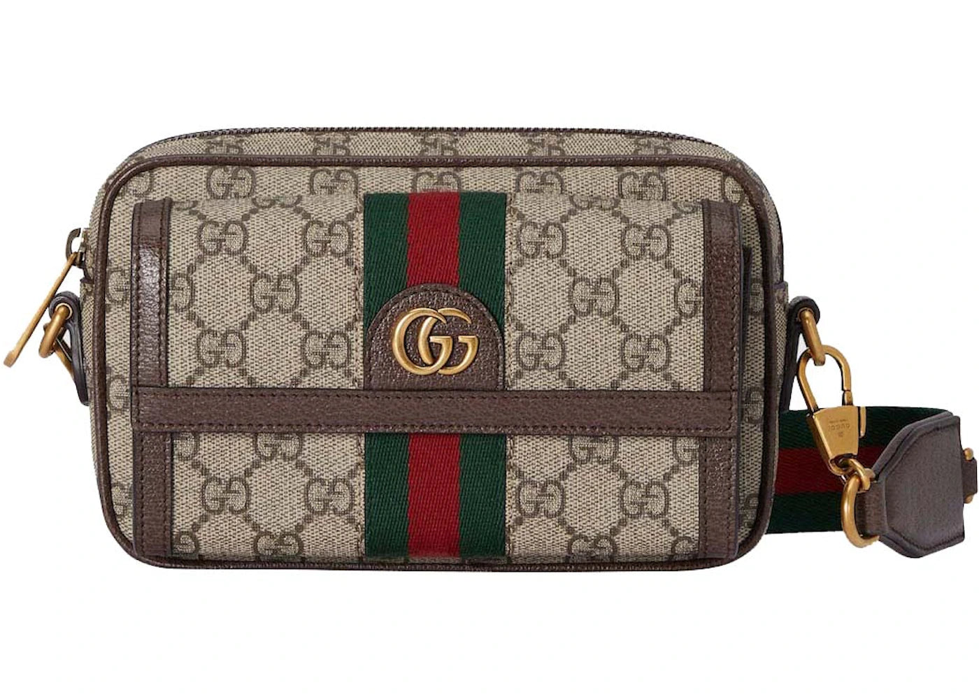 Gucci Ophidia GG Mini Bag Ebony/Beige