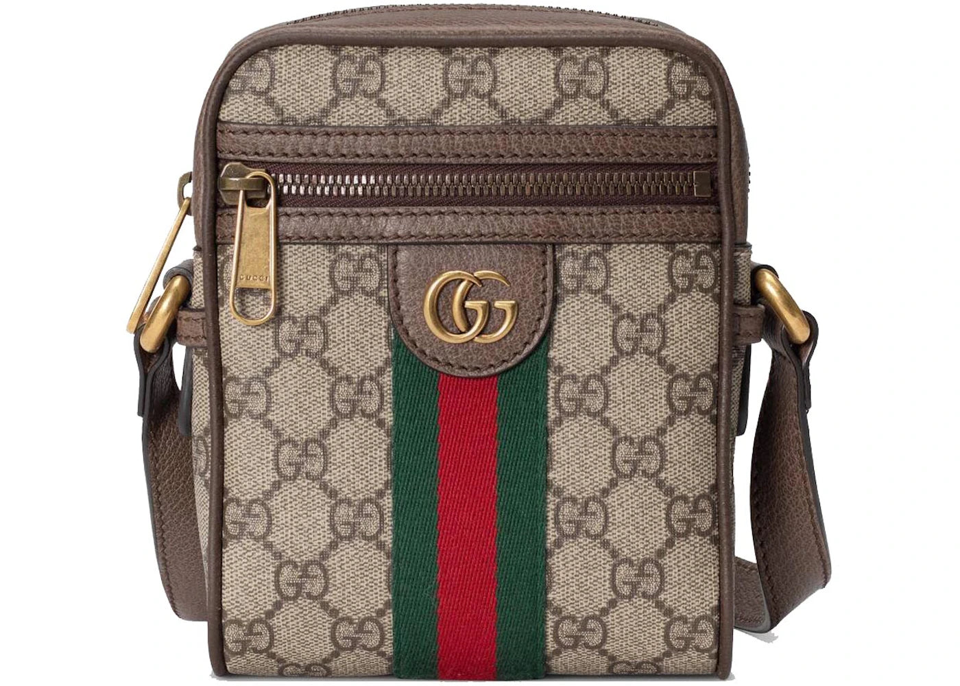 Gucci Ophidia GG Shoulder Bag Beige/Ebony