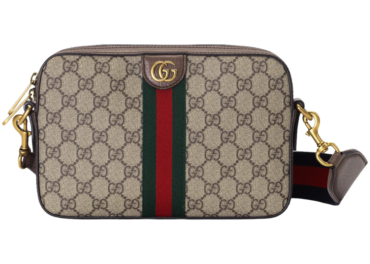 Gucci Ophidia GG Shoulder Bag GG Supreme Canvas Beige/Ebony/Green/Red