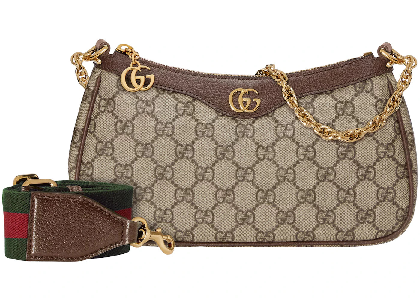 Gucci Ophidia GG Small Handbag Beige/Ebony