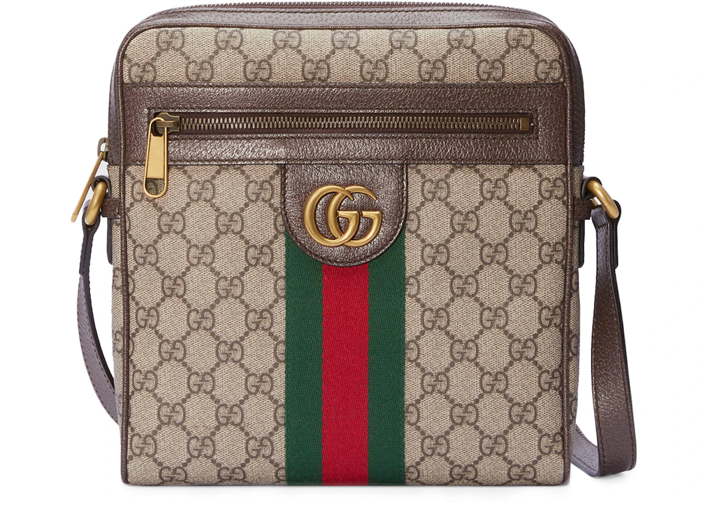 Gucci Ophidia GG Small Messenger Bag Beige/Ebony