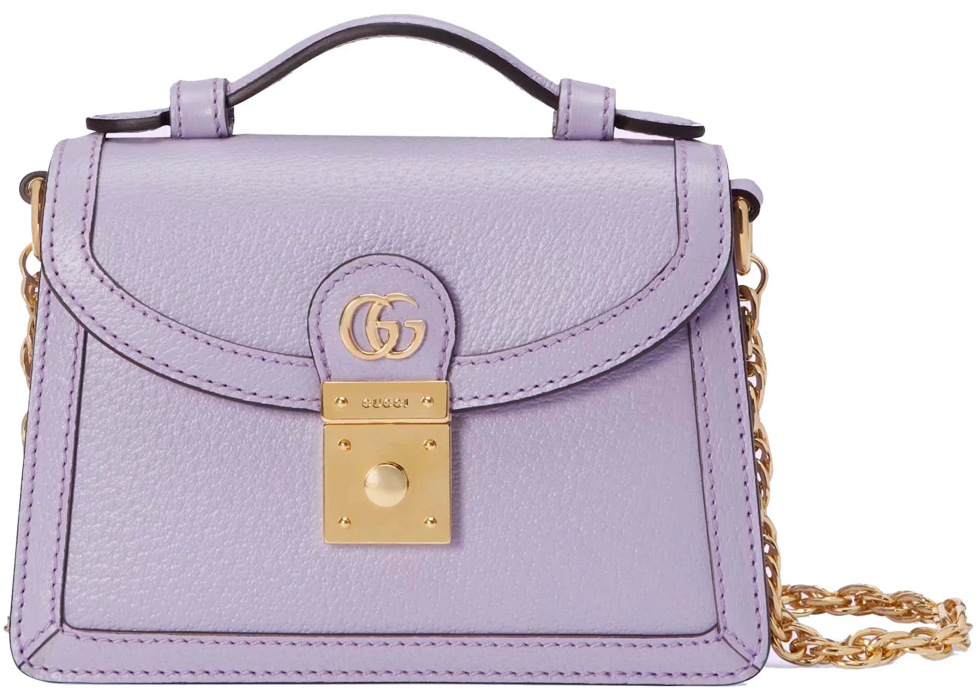 Gucci Ophidia Mini Shoulder Bag Lilac