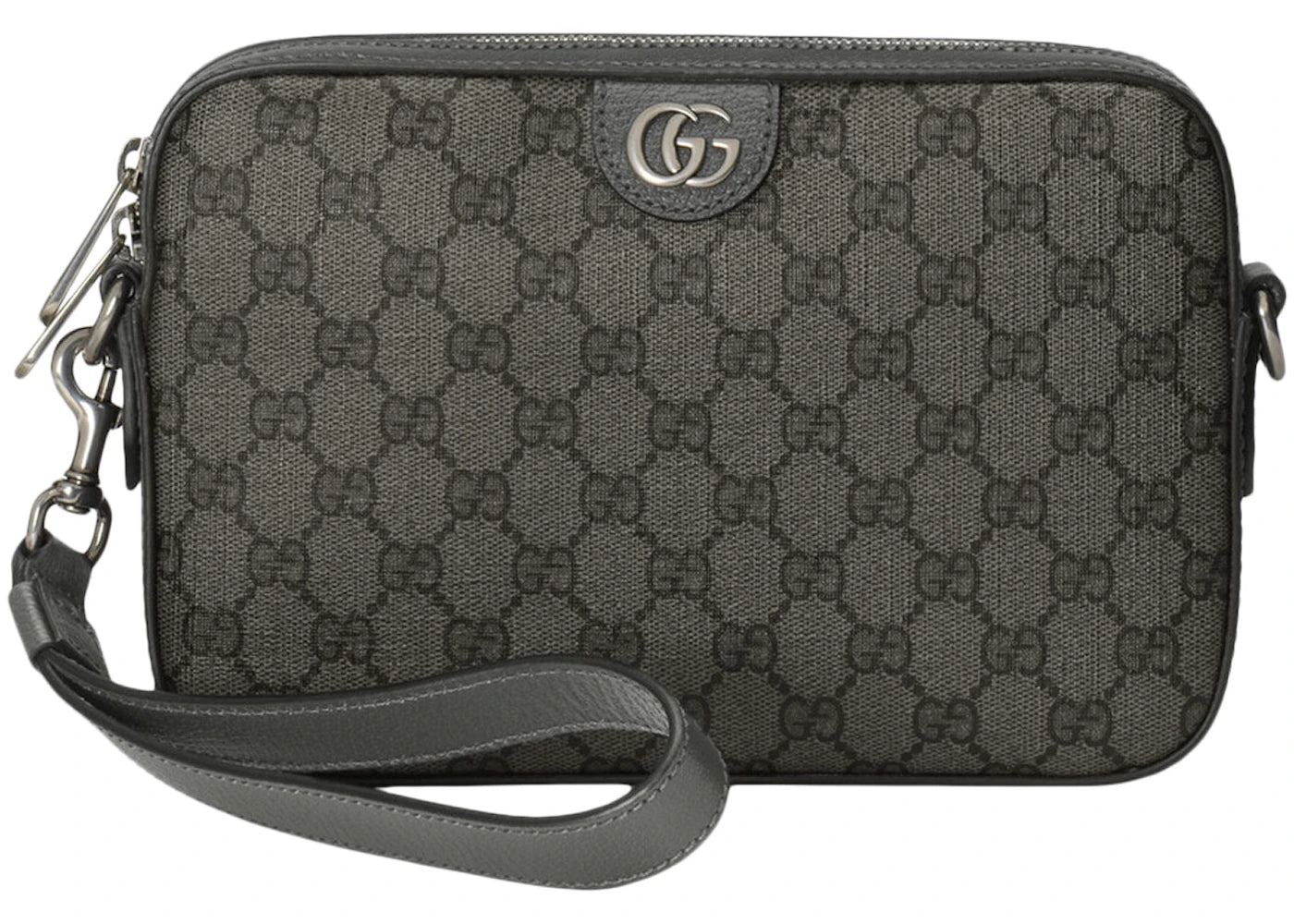 Gucci Ophidia Shoulder Bag GG Supreme Grey/Black