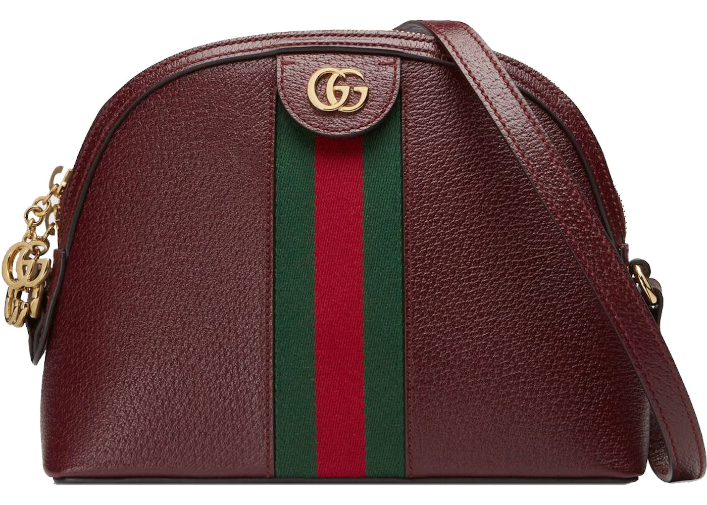 Gucci Ophidia Shoulder Bag Small Burgundy