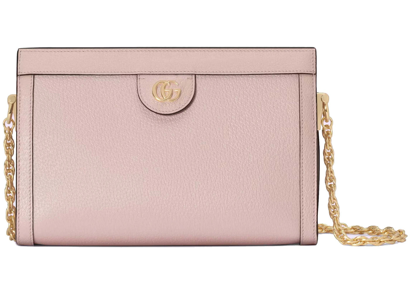 Gucci Ophidia Small Shoulder Bag With Double G Light Pink