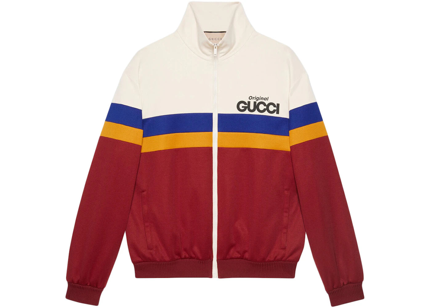 Gucci Original Gucci Print Jersey Jacket Magenta/Ivory