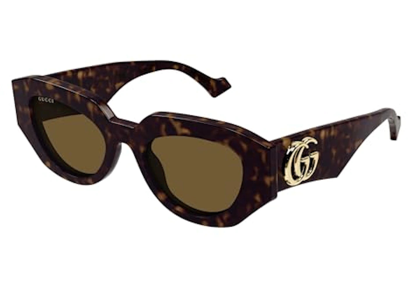 Gucci Oval Sunglasses Brown (GG1421S-002-FR)