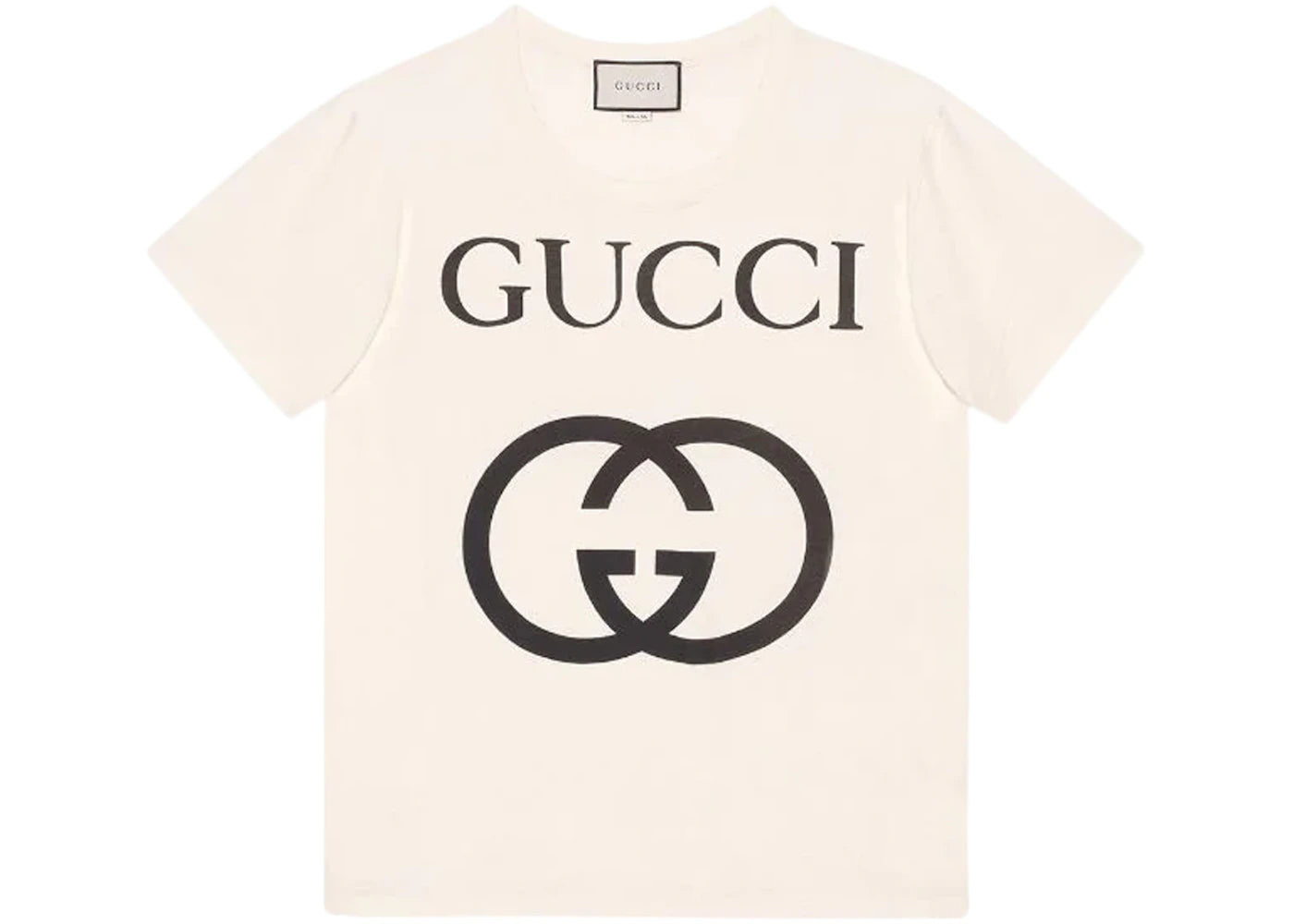 Gucci Oversize with Interlocking G T-shirt White/Black