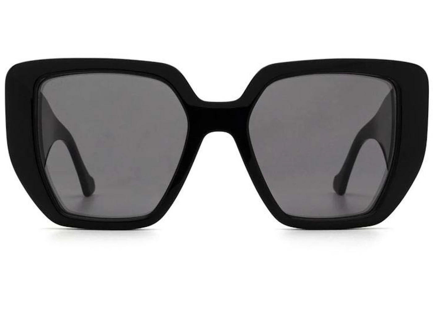 Gucci Oversized Square Frame Sunglasses Black/Grey (GG0956S-003-54)