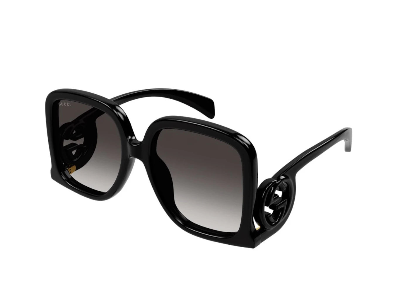 Gucci Oversized Square Sunglasses Black (GG1326S-001-58)