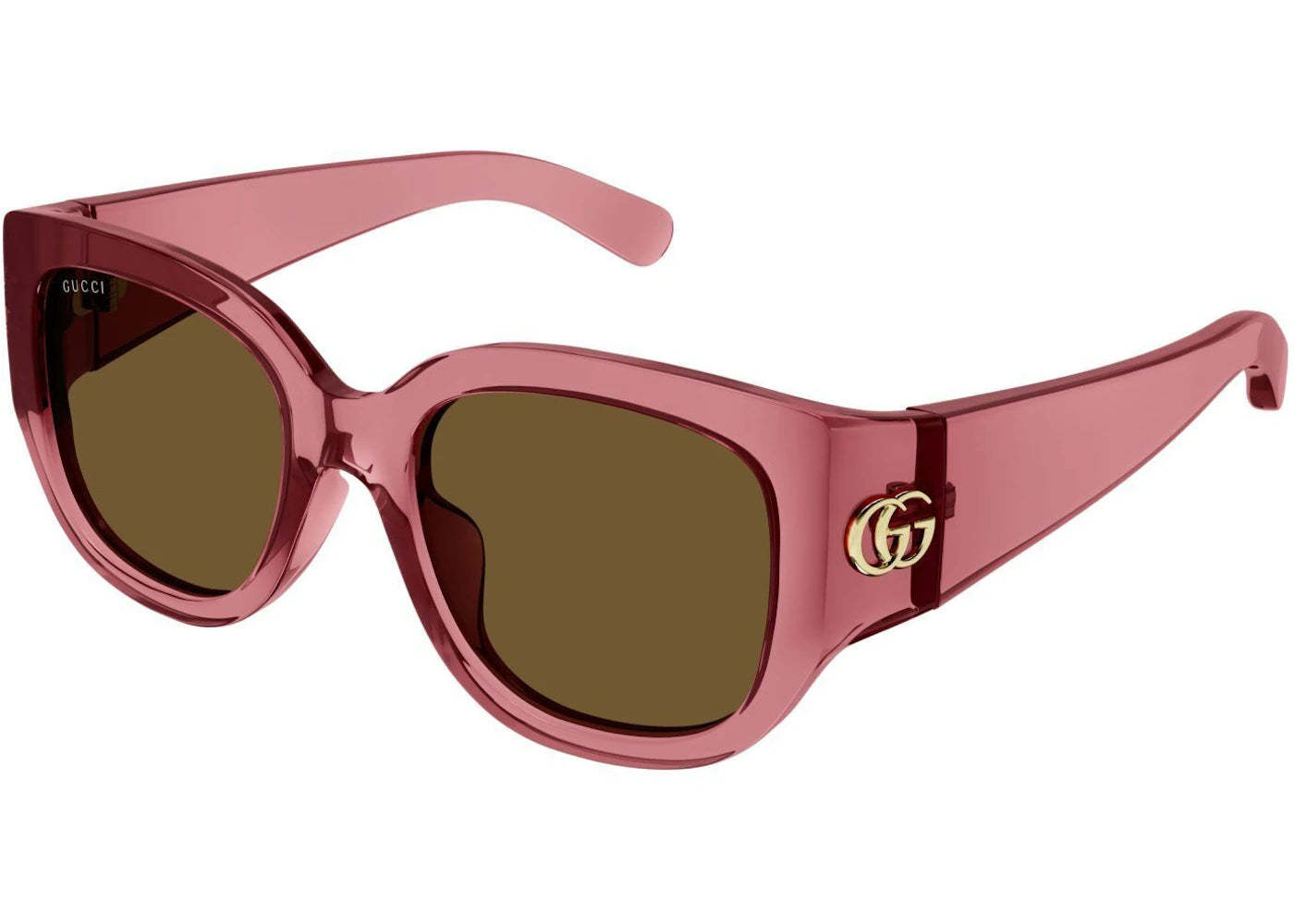 Gucci Oversized Square Sunglasses Red/Brown (GG1599SA-003)