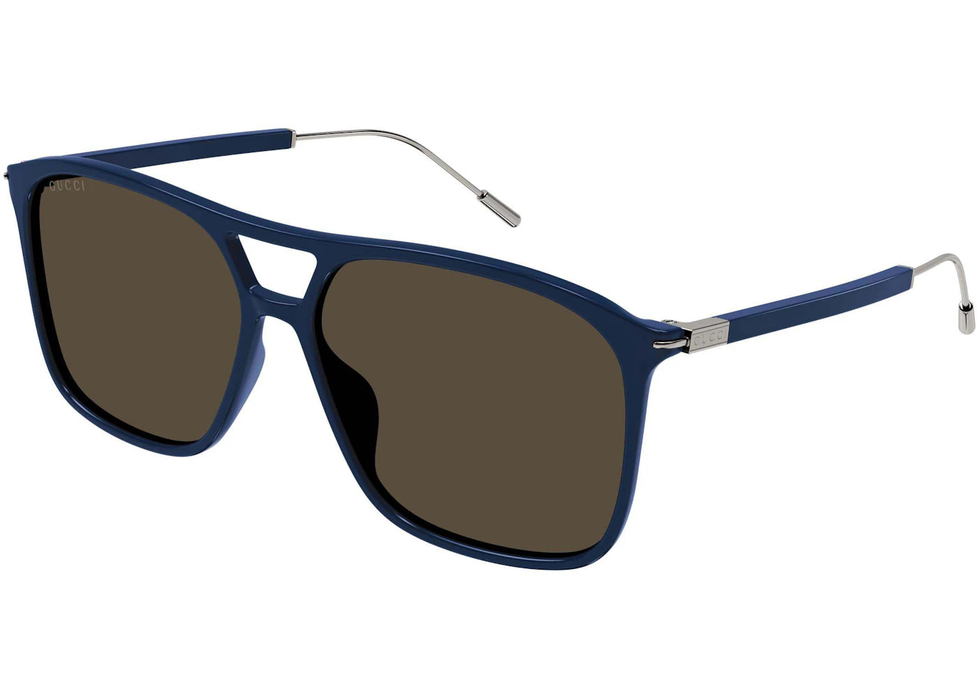 Gucci Pilot Frame Sunglasses Navy/Brown (GG1270S-003-FR)