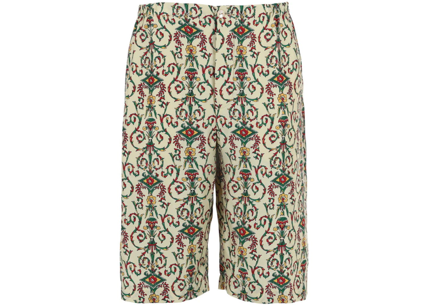 Gucci Printed Silk Shorts Multi