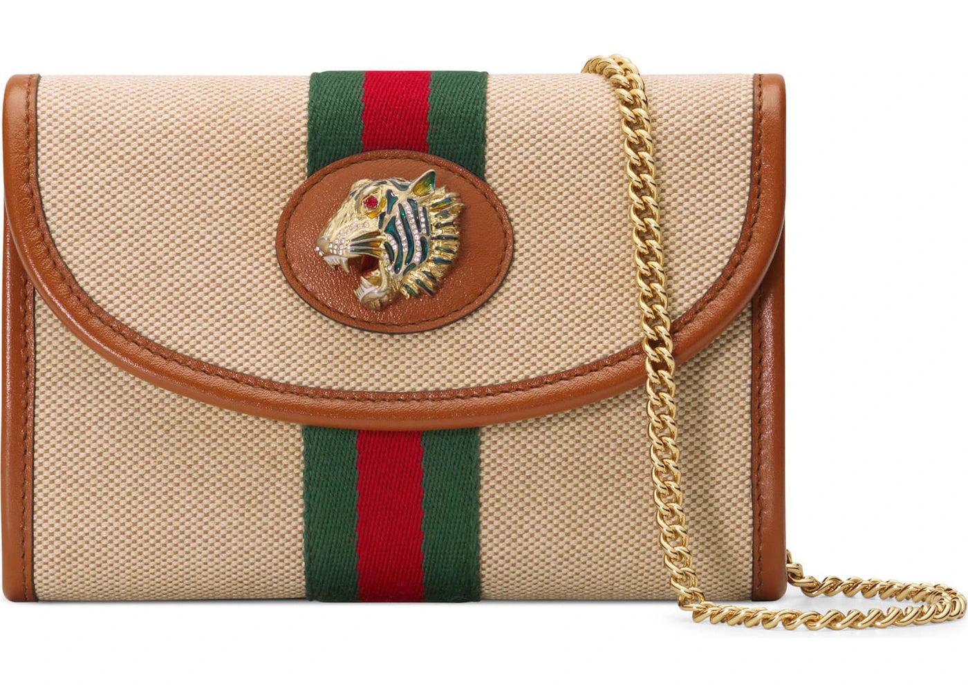 Gucci Rajah Mini Bag Canvas Beige