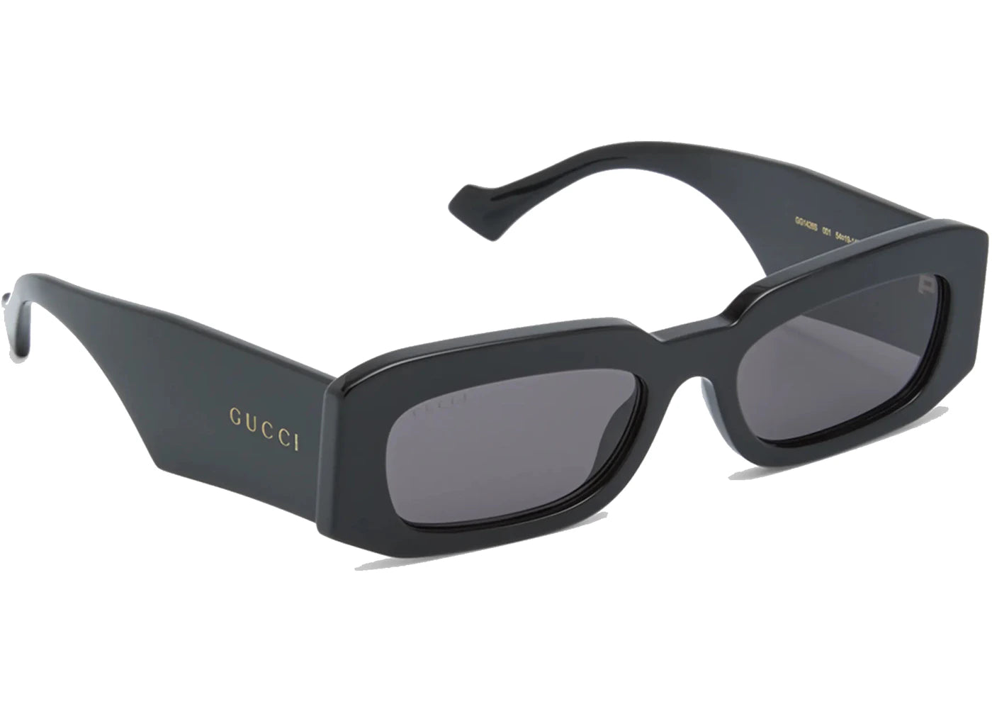 Gucci Rectangle Sunglasses Black (GG1426S 001)