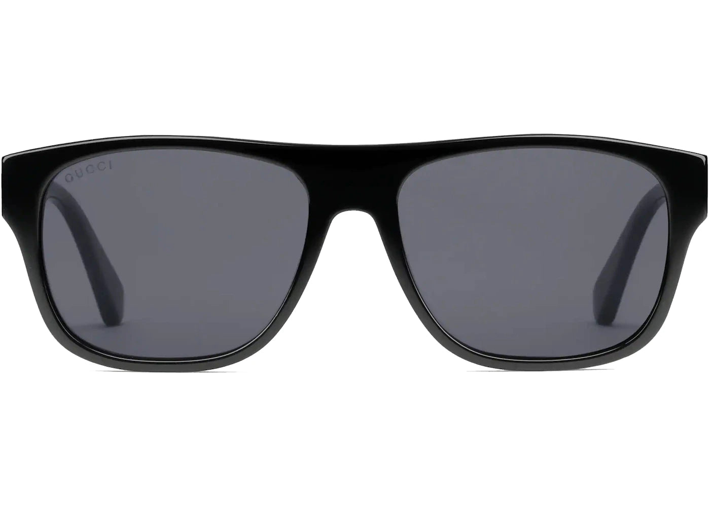 Gucci Rectangular Frame Acetate Sunglasses Black (519163 J0070 7710)