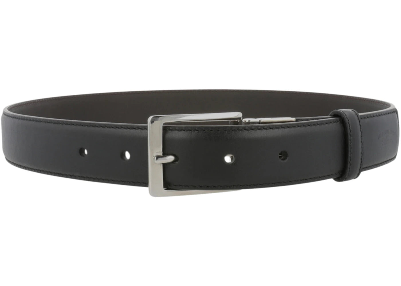 Gucci Reversible Leather Belt Black/Cocoa