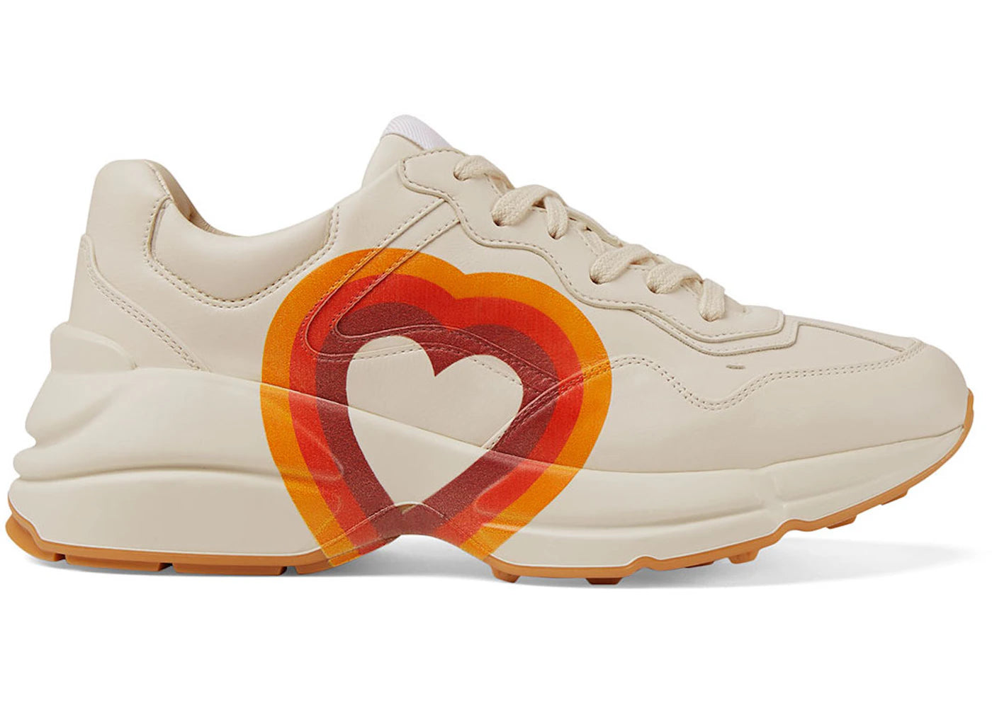 Gucci Rhyton Interlocking G Heart (Women's)