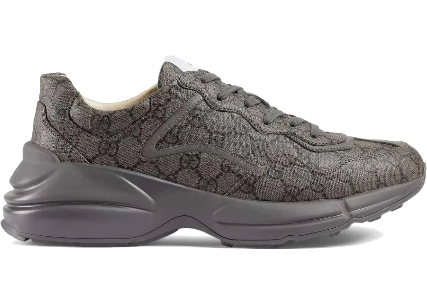 Gucci Rython Blade Letters Gucci Rhyton Sneaker Grey Monogram – Side Kicks