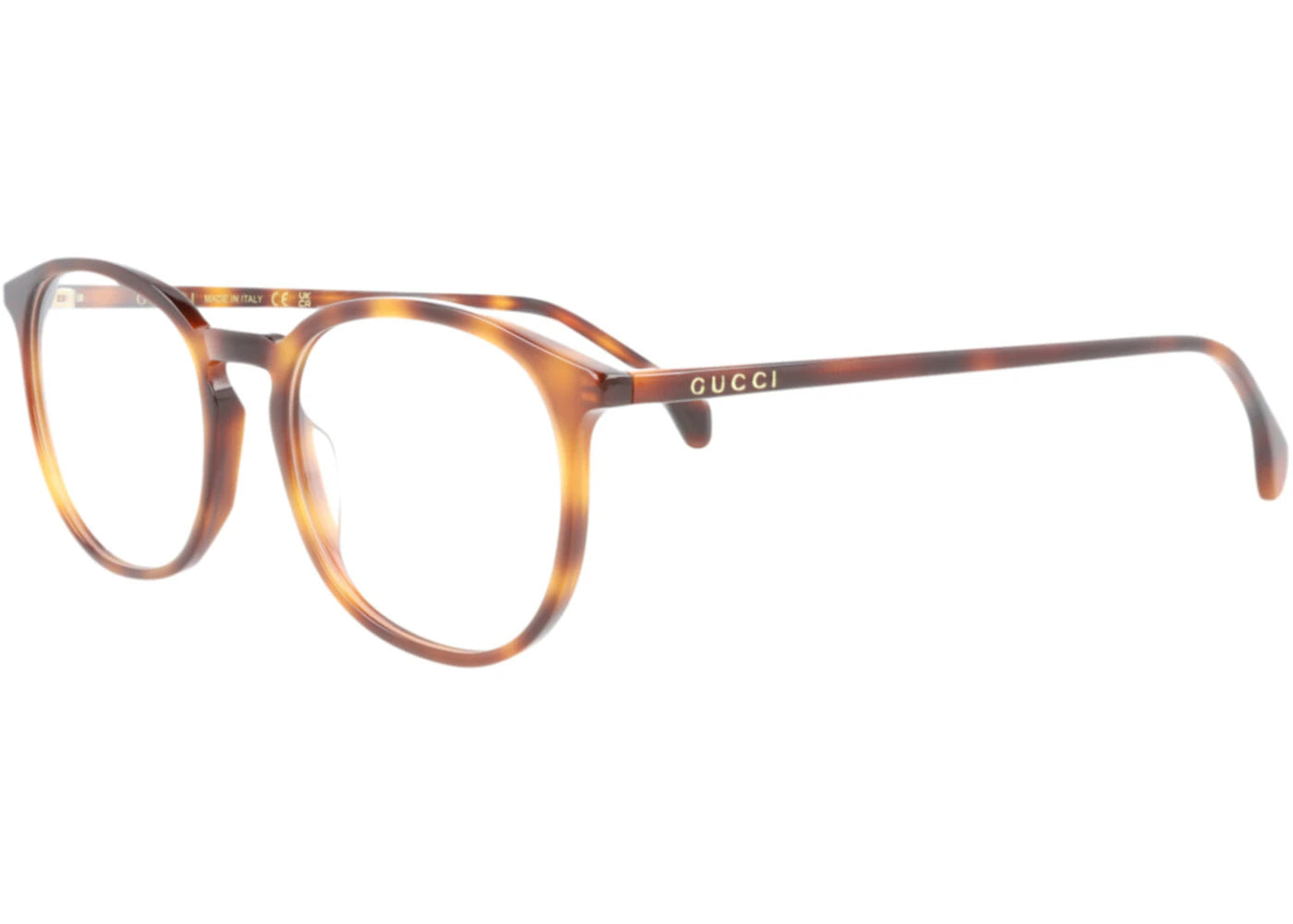 Gucci Round Eyeglasses Havana/Havana/Transparent (GG0551O-30008225-011)