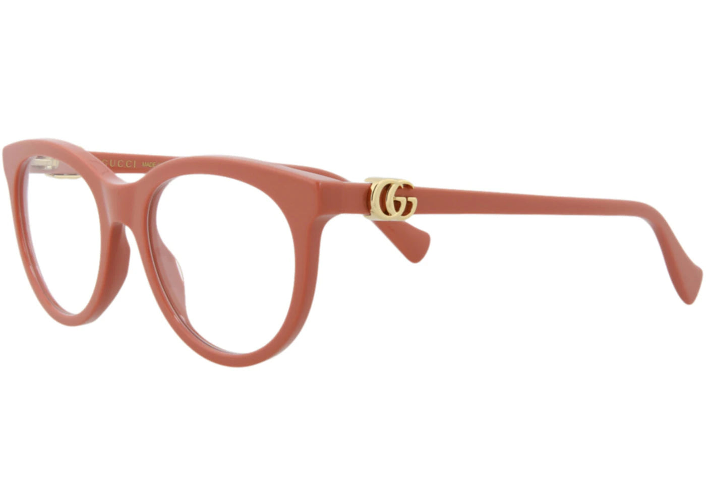 Gucci Round Eyeglasses Pink/Pink/Transparent (GG1074O-30013029-003)