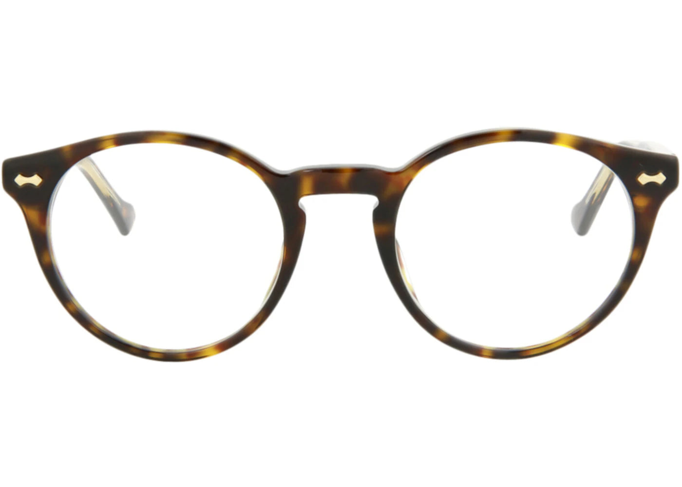 Gucci Round-Frame Acetate Optical Frames Havana Havana Transparent (GG0738O-30008903-002)