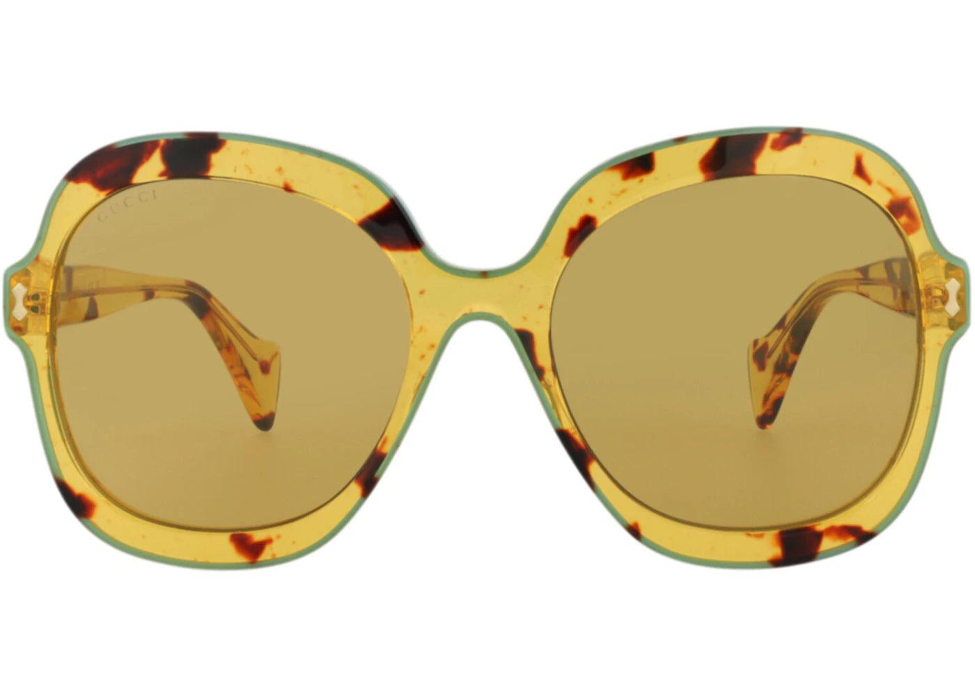 Gucci Round-Frame Acetate Sunglasses Havana/Havana/Brown (GG1240S-30013512-003)