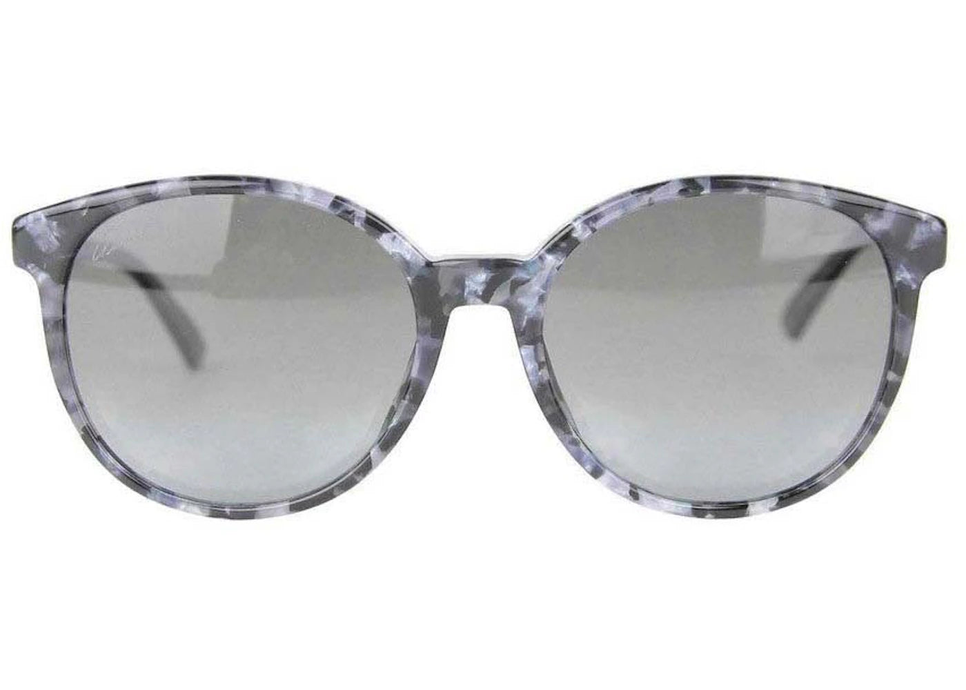 Gucci Round Frame Sunglasses Black/Grey (372819-2461-806342907)