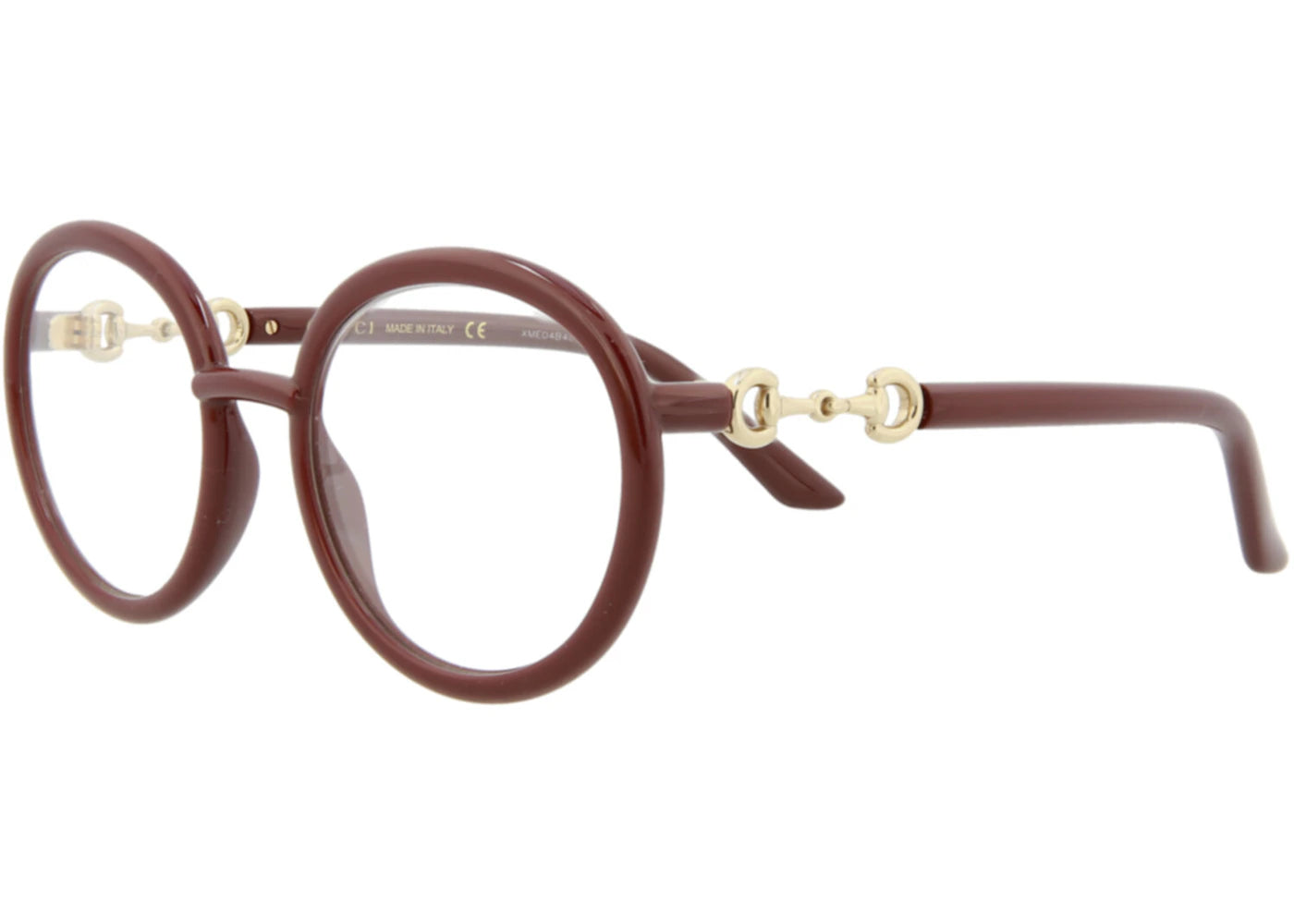 Gucci Round Oval Optical Frames Red/Red/Transparent (GG0891O-30010367-003)