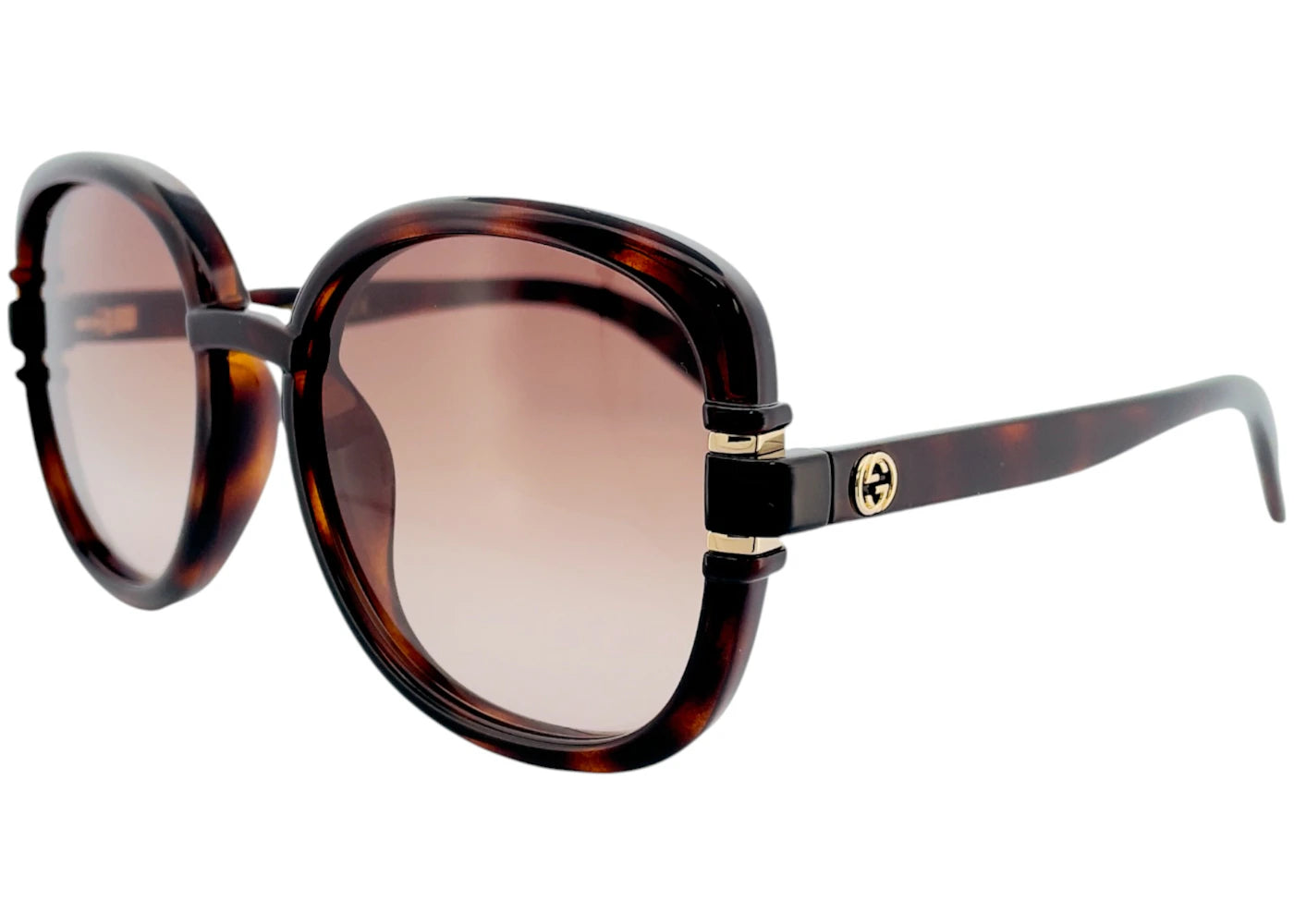Gucci Round Sunglasses Havana Pink (GG1068SA-002-57)