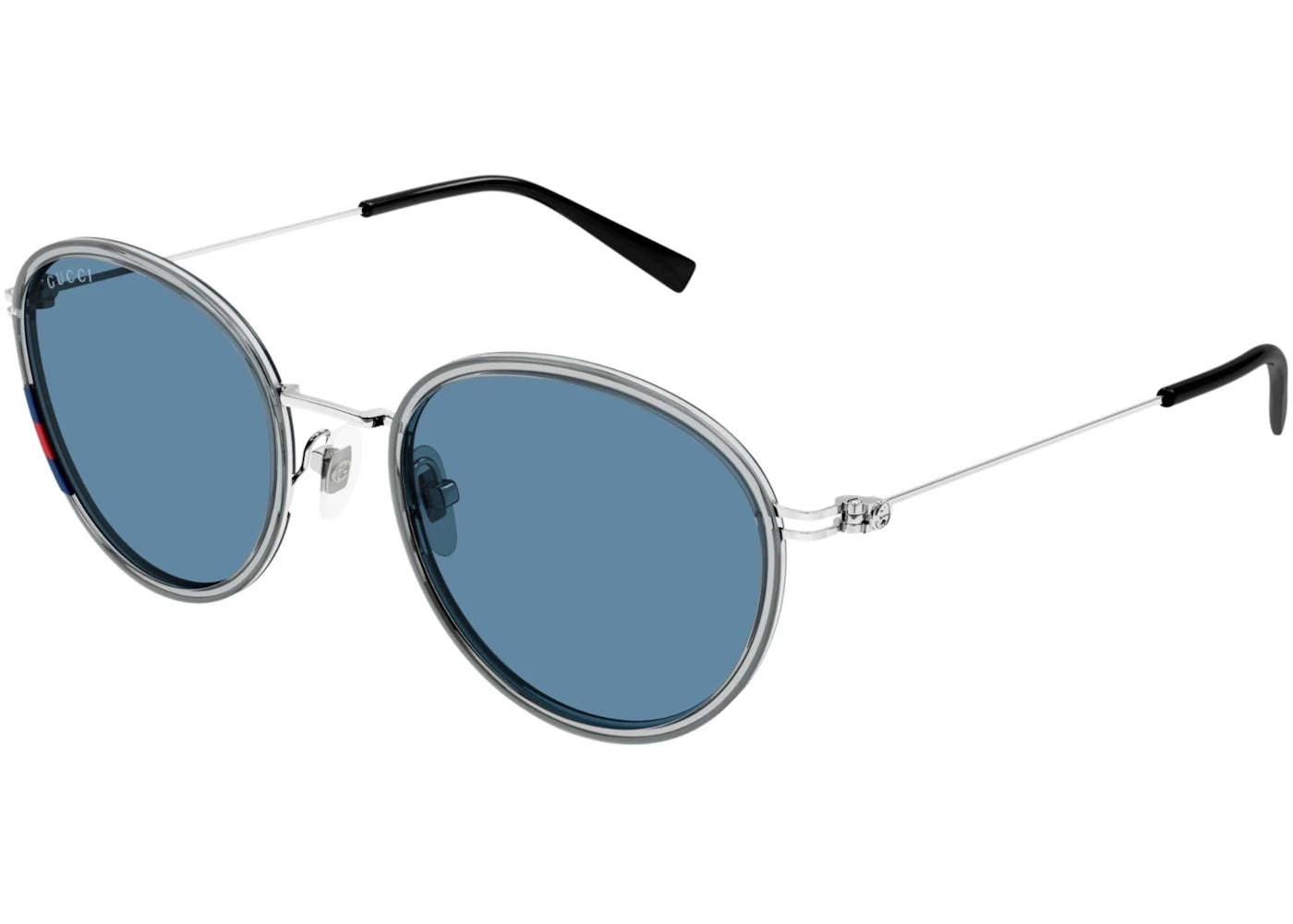 Gucci Round Sunglasses Silver (GG1849S-003)