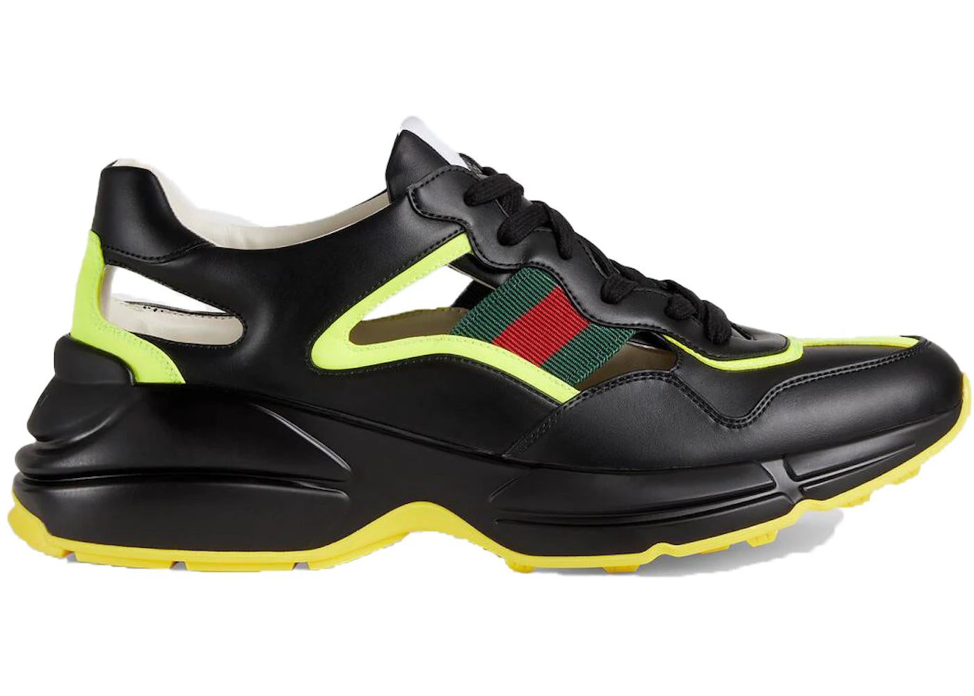 Gucci Rython Cut Out Black