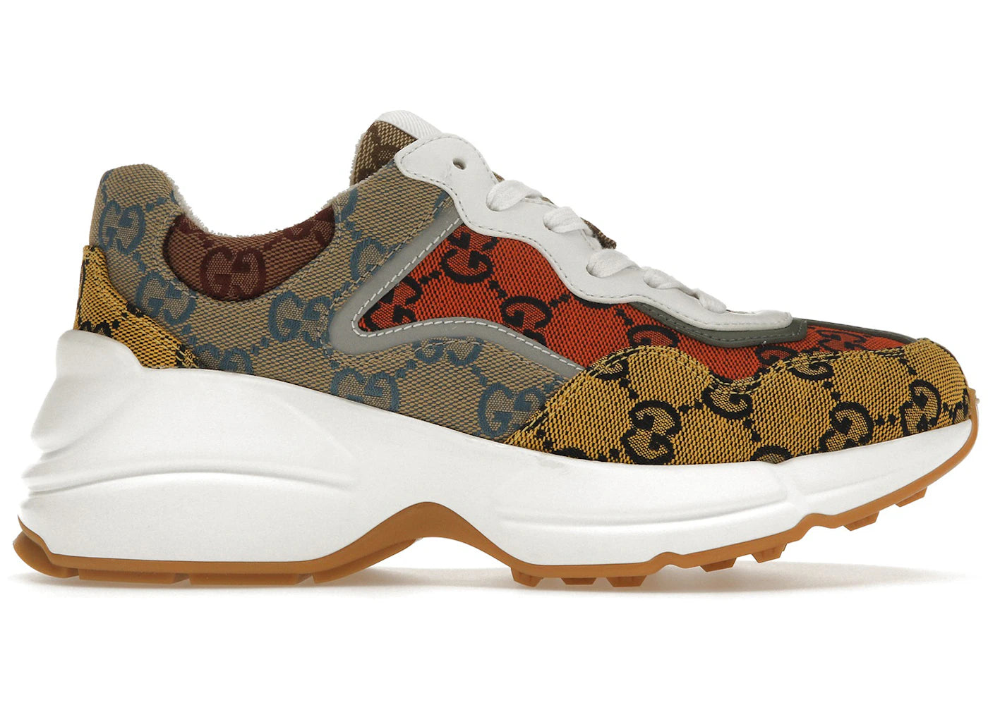 Gucci Rython GG Multicolor White (Women's) – Side Kicks