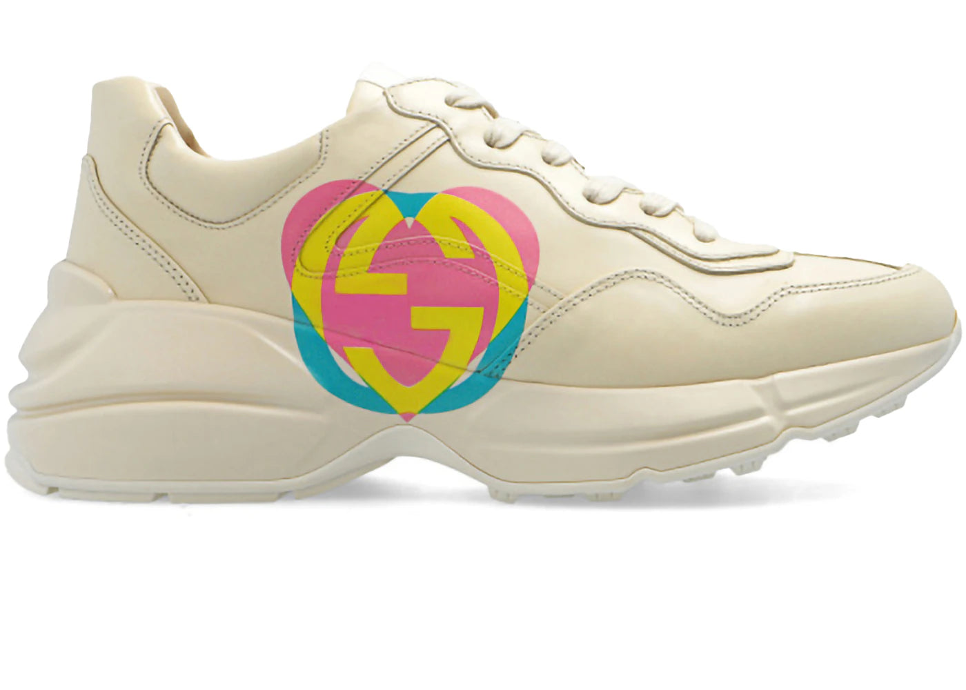 Gucci Rython Heart Ivory (Women's)