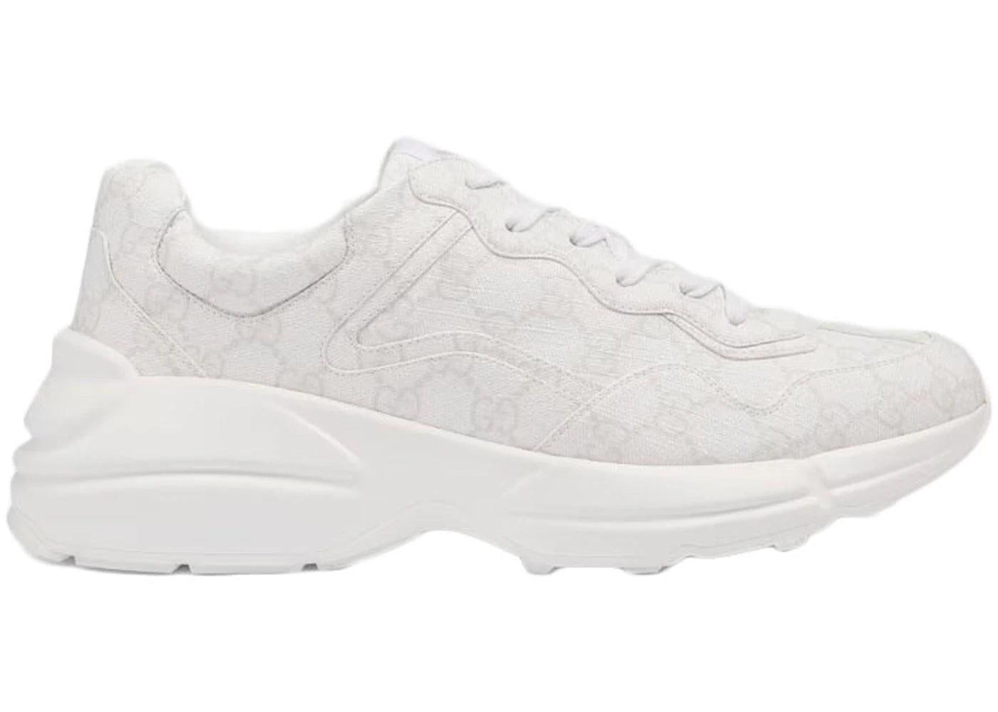 Gucci Rython Blade Letters Gucci Rython North American Exclusive White – Side Kicks