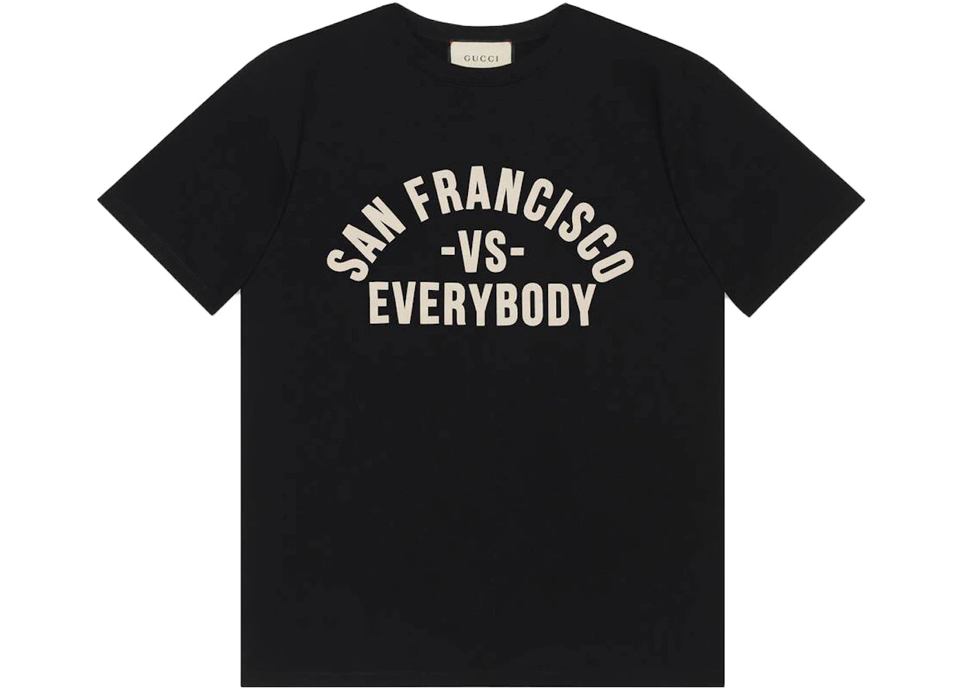 Gucci SAN FRANCISCO VS. EVERYBODY T-shirt Black