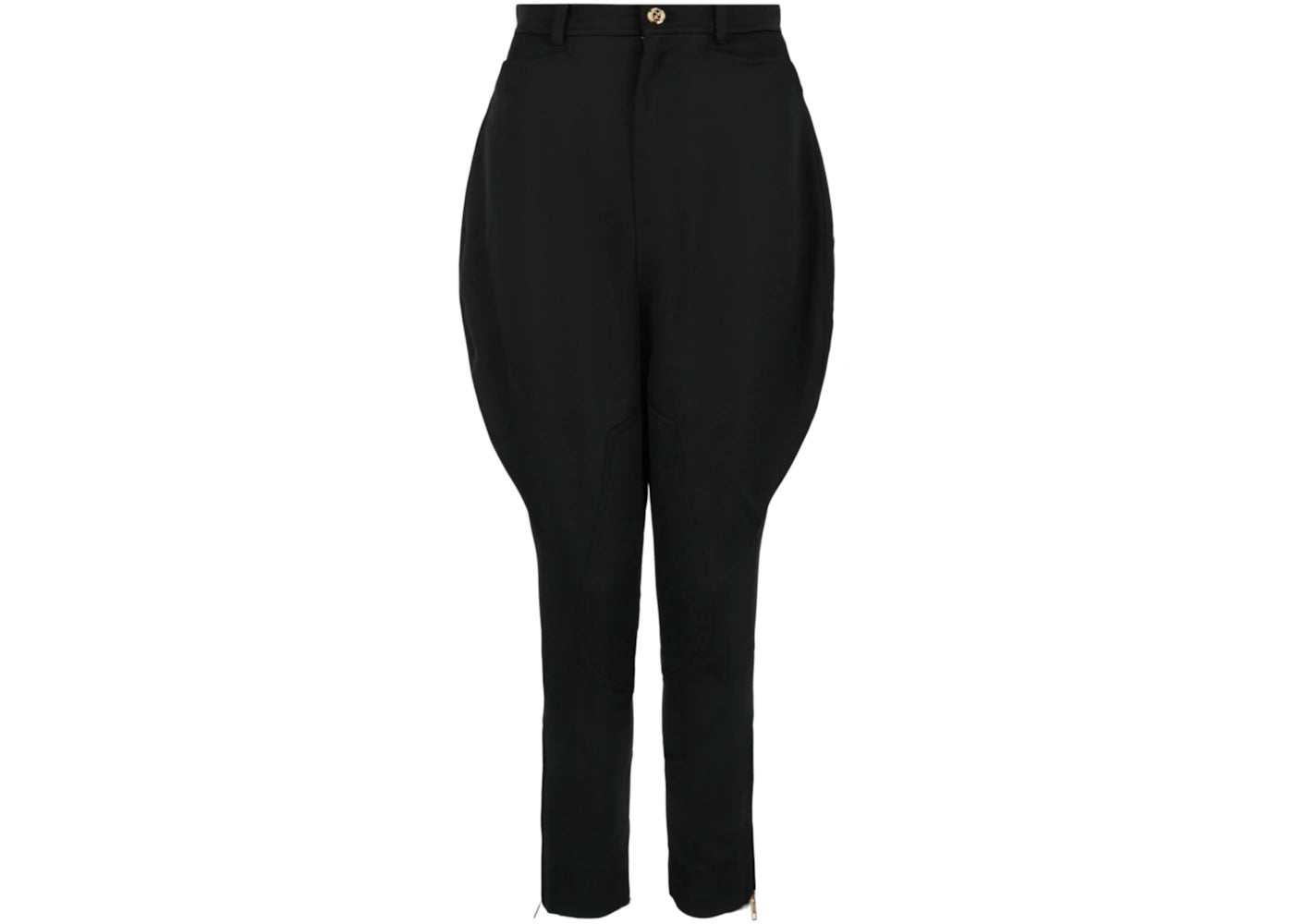 Gucci Satin Stirrup Pants Black